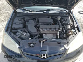 2004 Honda Civic EX with VIN 2HGES26774H632688, listed as a Copart auction lot 51146415 with 186,522 mi miles and Salvage Title. Bid and sale history available at DreamBid. Image 13.
