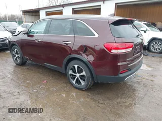 2018 Kia Sorento EX with VIN 5XYPHDA52JG363646, listed as a IAAI auction lot 41521063 with 166,449 mi miles and . Bid and sale history available at carsss.com. Image 3.