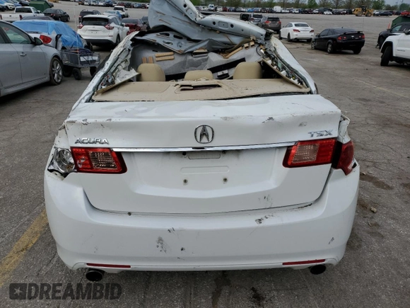 2013 Acura TSX with VIN JH4CU2F4XDC001764, listed as a Copart auction lot 53741985 with 150,254 mi miles and Salvage title. Bid and sale history available at DreamBid. Image 6.