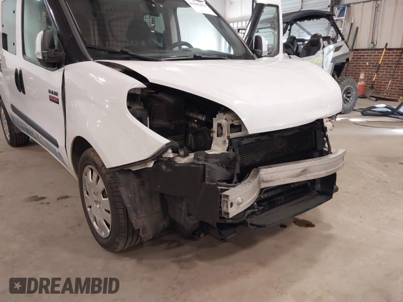 2017 Ram ProMaster City Cargo Van Tradesman SLT with VIN ZFBERFBB7H6E07275, listed as a IAAI auction lot 41607879 with 108,618 mi miles. Bid and sale history available at carsss.com. Image 6.