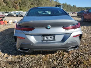 2025 BMW 8 Series M850i with VIN WBAGV8C03SCS52916, listed as a Copart auction lot 74874544 with 3,034 mi miles and Non Repairable. Bid and sale history available at carsss.com. Image 6.