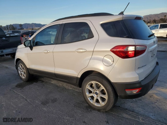 2020 Ford EcoSport SE with VIN MAJ3S2GE2LC339520, listed as a Copart auction lot 88786895 with 7,992 mi miles and Salvage Title. Bid and sale history available at carsss.com. Image 2.