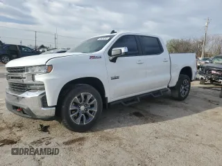 2021 Chevrolet Silverado 1500 LT with VIN 1GCUYDED5MZ142388, listed as a Copart auction lot 49626535 with 49,952 mi miles and Salvage Title. Bid and sale history available at DreamBid. Image 1.