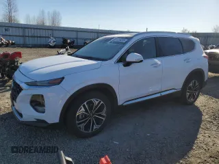 2019 Hyundai Santa Fe Ultimate with VIN 5NMS5CAA2KH030915, listed as a Copart auction lot 44749295 with 45,285 mi miles and Salvage Title. Bid and sale history available at carsss.com. Image 1.