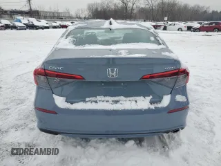2022 Honda Civic Sedan Sport with VIN 2HGFE2F58NH553056, listed as a Copart auction lot 85991264 with 0 mi miles and Salvage Title. Bid and sale history available at carsss.com. Image 6.