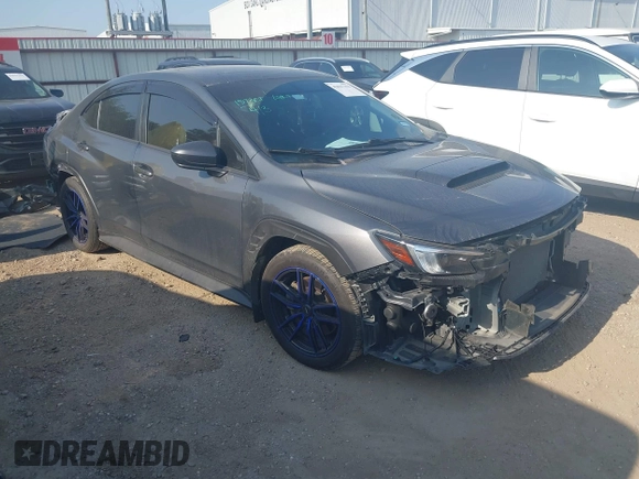 2022 Subaru WRX Premium with VIN JF1VBAF61N9032210, listed as a IAAI auction lot 42037353 with 33,886 mi miles and . Bid and sale history available at DreamBid. Image 1.