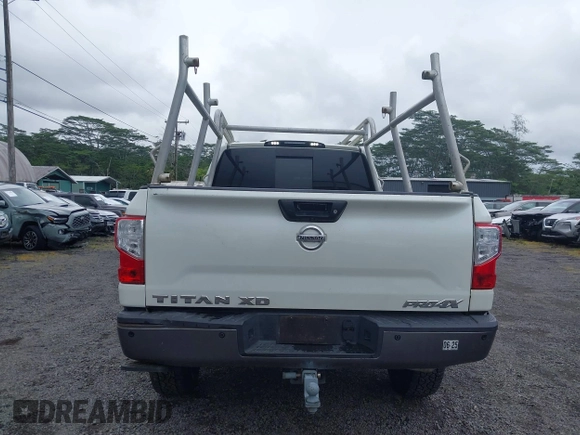 2017 Nissan Titan XD PRO-4X with VIN 1N6BA1F47HN517135, listed as a IAAI auction lot 41605323 with 108,984 mi miles. Bid and sale history available at carsss.com. Image 16.