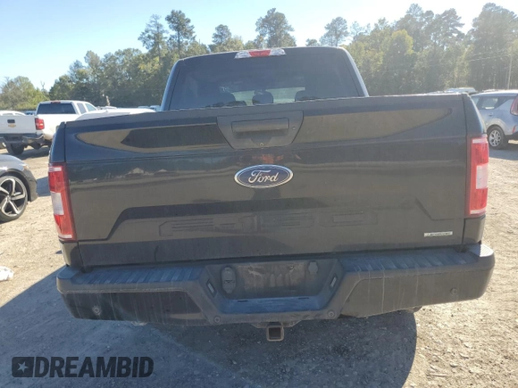 2020 Ford F-150 XL with VIN 1FTEW1C42LFA54457, listed as a Copart auction lot 80918224 with 94,661 mi miles and Salvage Title. Bid and sale history available at carsss.com. Image 6.