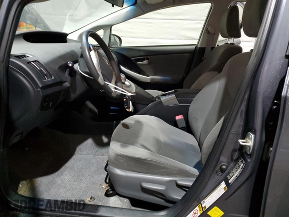 2013 Toyota Prius One with VIN JTDKN3DU1D5573393, listed as a Copart auction lot 47281815 with 166,273 mi miles and Salvage Title. Bid and sale history available at carsss.com. Image 7.