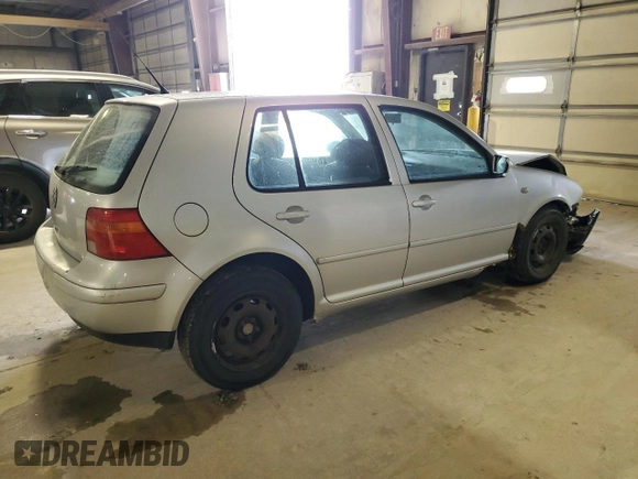 2003 Volkswagen Golf GL с VIN 9BWFK61J434056623, выставлен на аукционе Copart как лот 82930064 с пробегом 208 818 миль миль и Списание • Salvage title. История ставок и продаж доступна на DreamBid. Изображение 3.