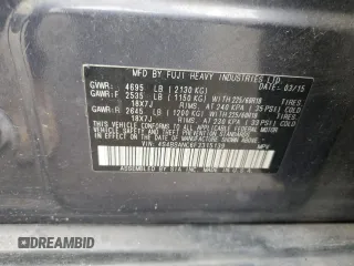 2015 Subaru Outback Limited with VIN 4S4BSANC6F3315139, listed as a Copart auction lot 89104055 with 118,730 mi miles and Salvage Title. Bid and sale history available at DreamBid. Image 14.