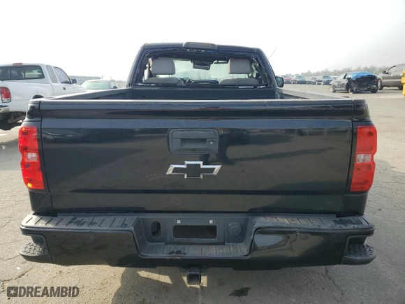 2018 Chevrolet Silverado 1500 Work Truck with VIN 1GCNCNEH8JZ144918, listed as a Copart auction lot 47059735 with 136,263 mi miles and Salvage Title. Bid and sale history available at carsss.com. Image 6.