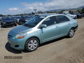 2008 Toyota Yaris with VIN JTDBT923481241884, listed as a Copart auction lot 54702185 with 82,053 mi miles and Salvage Title. Bid and sale history available at DreamBid. Image 1.