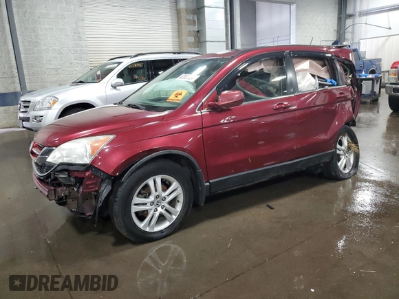 2011 Honda CR-V EX-L with VIN 5J6RE4H78BL070424, listed as a Copart auction lot 62007924 with 184,014 mi miles and Non Repairable. Bid and sale history available at carsss.com. Image 1.