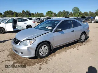 2004 Honda Civic VP z VIN 1HGEM21134L057246, wystawiony jako Copart lot #55899335 z przebiegiem 162 351 mil mil oraz Szkoda całkowita • Salvage title. Historia ofert i sprzedaży dostępna na DreamBid. Obrazek 1.