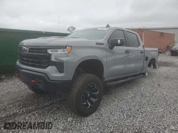 2024 Chevrolet Silverado 1500 LT Trail Boss with VIN 3GCUDFE85RG145776, listed as a Copart auction lot 51293175 with 20,719 mi miles and Salvage Title. Bid and sale history available at DreamBid. Image 1.