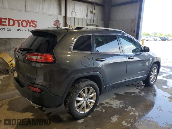 2016 Jeep Cherokee Limited с VIN 1C4PJMDS1GW220057, выставлен на аукционе Copart как лот 57759325 с пробегом 161 601 миль миль и Списание • Salvage title. История ставок и продаж доступна на DreamBid. Изображение 3.