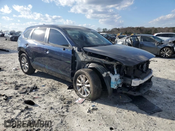 2016 Mazda CX-9 Sport with VIN JM3TCABY6G0125731, listed as a Copart auction lot 86962634 with 106,171 mi miles and Salvage Title. Bid and sale history available at carsss.com. Image 4.