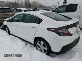2018 Chevrolet Volt LT with VIN 1G1RA6S56JU124843, listed as a Copart auction lot 35933943 with 0 mi miles. Bid and sale history available at carsss.com. Image 2.