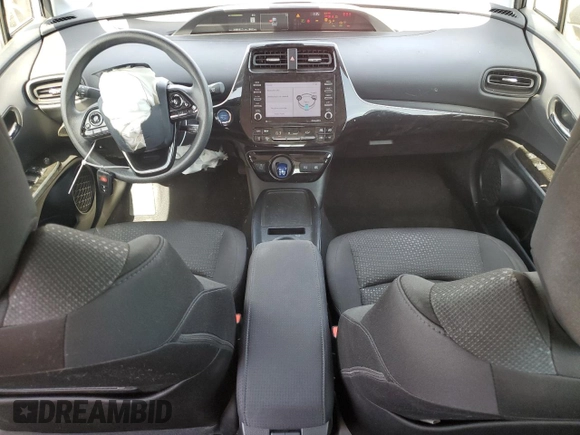 2022 Toyota Prius L Eco z VIN JTDKAMFU3N3186453, wystawiony jako Copart lot #57085015 z przebiegiem 29 944 mil mil oraz Szkoda całkowita • Salvage title. Historia ofert i sprzedaży dostępna na DreamBid. Obrazek 8.