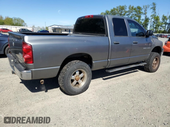 2007 Dodge 1500 SLT with VIN 1D7HU18277J523092, listed as a Copart auction lot 55340555 with 137,584 mi miles and Clean Title. Bid and sale history available at DreamBid. Image 3.