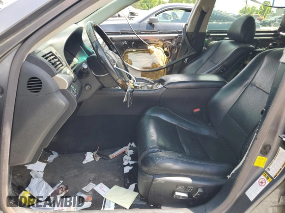 2014 Lexus LS 460 L with VIN JTHGL5EF4E5051560, listed as a Copart auction lot 55837084 with 180,562 mi miles and Salvage title. Bid and sale history available at DreamBid. Image 7.