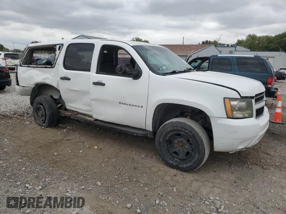 2008 Chevrolet Suburban Commercial with VIN 3GNGK26KX8G205112, listed as a Copart auction lot 72342594 with 157,327 mi miles and Salvage Title. Bid and sale history available at carsss.com. Image 4.