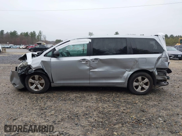 2012 Toyota Sienna with VIN 5TDKA3DC7CS015592, listed as a IAAI auction lot 40839775 with 161,944 mi miles and . Bid and sale history available at DreamBid. Image 15.