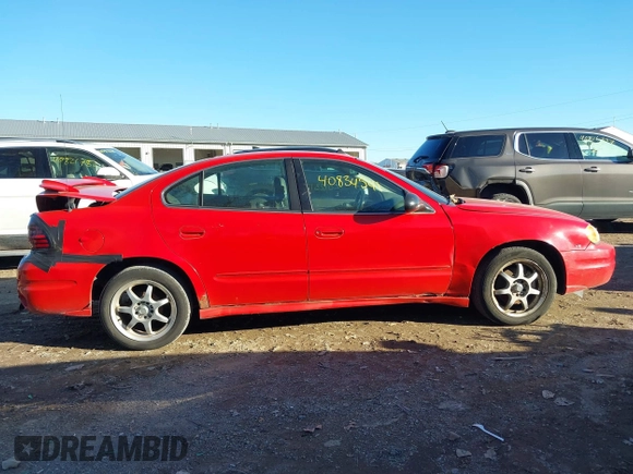 2004 Pontiac Grand Am SE2 with VIN 1G2NG52E84M672446, listed as a IAAI auction lot 40834541 with 209,231 mi miles. Bid and sale history available at carsss.com. Image 13.