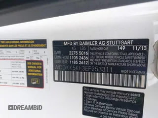 2014 Mercedes-Benz E 350 with VIN WDDKK5KF3EF253311, listed as a IAAI auction lot 42110845 with 67,242 mi miles and . Bid and sale history available at DreamBid. Image 9.