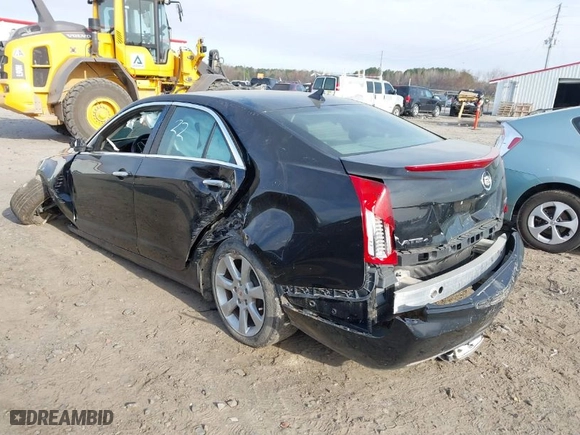 2014 Cadillac ATS Standard AWD with VIN 1G6AG5RX9E0171384, listed as a IAAI auction lot 41836571 with 142,848 mi miles. Bid and sale history available at carsss.com. Image 3.