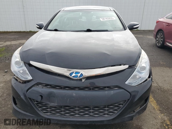 2012 Hyundai Sonata Hybrid with VIN KMHEC4A45CA043569, listed as a Copart auction lot 50185855 with 120,728 mi miles and Salvage Title. Bid and sale history available at DreamBid. Image 5.