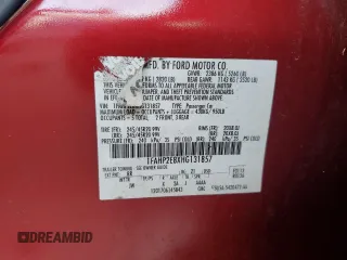 2017 Ford Taurus SEL z VIN 1FAHP2E8XHG131857, wystawiony jako Copart lot #60652585 z przebiegiem 90 000 mil mil oraz Szkoda całkowita • Salvage title. Historia ofert i sprzedaży dostępna na DreamBid. Obrazek 12.