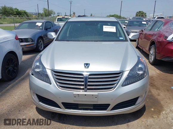 2014 Hyundai Equus Signature with VIN KMHGH4JH8EU080873, listed as a IAAI auction lot 42116898 with Not Provided miles and . Bid and sale history available at DreamBid. Image 6.
