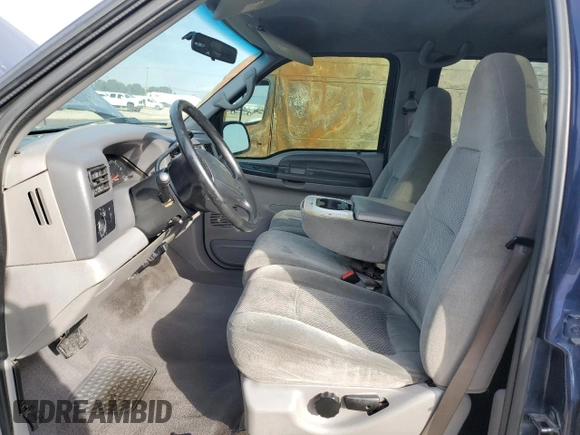2001 Ford Super Duty F-250 XL with VIN 1FTNW20L91EC30747, listed as a Copart auction lot 46121745 with 128,629 mi miles and Salvage Title. Bid and sale history available at carsss.com. Image 7.