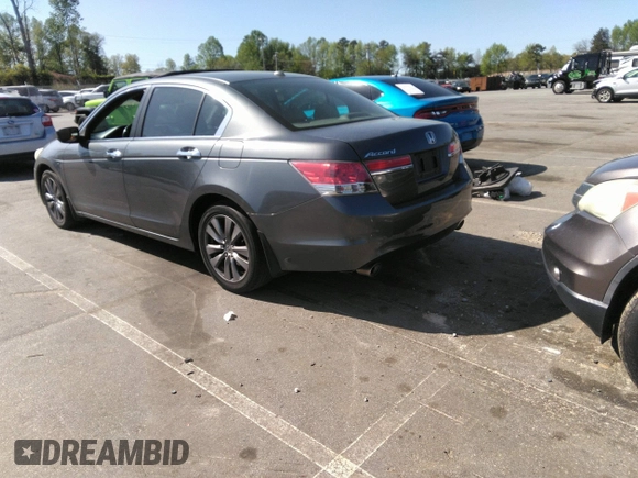 2011 Honda Accord EX-L with VIN 1HGCP3F84BA026543, listed as a IAAI auction lot 41932346 with 310,874 mi miles and . Bid and sale history available at DreamBid. Image 3.