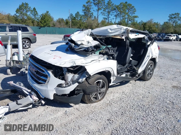 2020 GMC Terrain SLT z VIN 3GKALPEV8LL244239, wystawiony jako IAAI lot #41724076 z przebiegiem Nie podano mil oraz . Historia ofert i sprzedaży dostępna na DreamBid. Obrazek 2.
