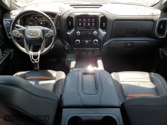 2021 GMC Sierra 1500 AT4 with VIN 3GTU9EET5MG157564, listed as a Copart auction lot 56203084 with 45,282 mi miles and Salvage Title. Bid and sale history available at carsss.com. Image 8.