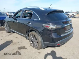 2017 Infiniti QX70 with VIN JN8CS1MW1HM410293, listed as a IAAI auction lot 41689343 with 149,823 mi miles and . Bid and sale history available at DreamBid. Image 3.