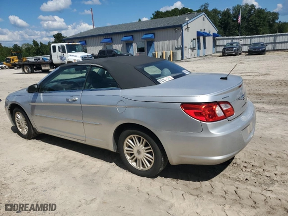 2008 Chrysler Sebring Touring with VIN 1C3LC55R28N253879, listed as a Copart auction lot 72621004 with 165,317 mi miles and Clean Title. Bid and sale history available at carsss.com. Image 2.
