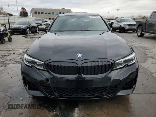 2020 BMW 3 Series M340i with VIN WBA5U7C04LFH57287, listed as a Copart auction lot 50228085 with 39,469 mi miles and Salvage Title. Bid and sale history available at carsss.com. Image 5.