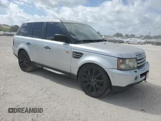 2008 Land Rover Range Rover Sport SC with VIN SALSH23428A159922, listed as a Copart auction lot 45232415 with 195,220 mi miles and Clean Title. Bid and sale history available at carsss.com. Image 4.