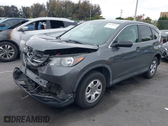 2014 Honda CR-V LX with VIN 3CZRM3H32EG715290, listed as a IAAI auction lot 42178372 with 90,934 mi miles and . Bid and sale history available at carsss.com. Image 17.