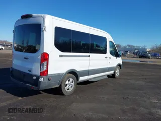 2018 Ford Transit Passenger XL with VIN 1FBZX2CM8JKA52497, listed as a IAAI auction lot 41553720 with 81,714 mi miles. Bid and sale history available at carsss.com. Image 4.