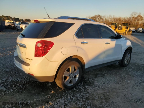 2012 Chevrolet Equinox LTZ with VIN 2GNALFEK7C1175029, listed as a Copart auction lot 89154345 with 174,532 mi miles and Salvage Title. Bid and sale history available at carsss.com. Image 3.