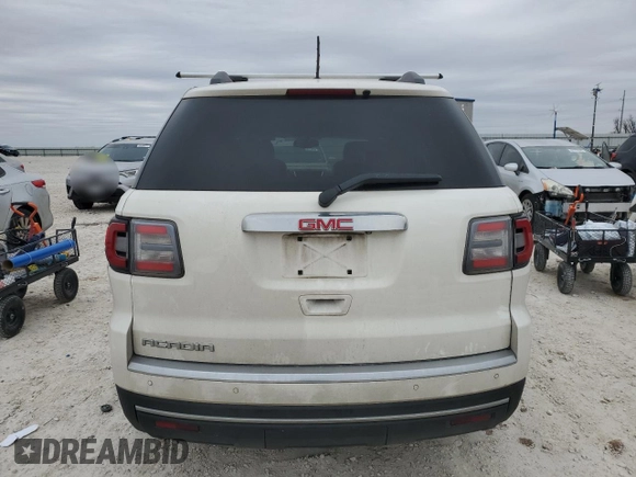 2013 GMC Acadia SLT z VIN 1GKKRSKDXDJ246519, wystawiony jako Copart lot #89271005 z przebiegiem Nie podano mil oraz Szkoda całkowita • Salvage title. Historia ofert i sprzedaży dostępna na DreamBid. Obrazek 6.