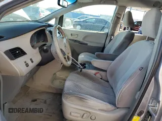 2012 Toyota Sienna LE AAS with VIN 5TDKK3DC8CS259085, listed as a Copart auction lot 73592584 with 198,370 mi miles and Salvage Title. Bid and sale history available at DreamBid. Image 7.