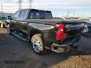 2020 Chevrolet Silverado 1500 High Country with VIN 3GCUYHED3LG259487, listed as a Copart auction lot 42452565 with 88,580 mi miles and Salvage Title. Bid and sale history available at carsss.com. Image 2.