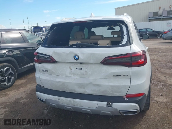 2022 BMW X5 sDrive40i with VIN 5UXCR4C05N9L80492, listed as a IAAI auction lot 41353938 with 58,468 mi miles. Bid and sale history available at carsss.com. Image 16.