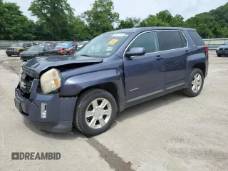 2013 GMC Terrain SLE with VIN 2GKFLREK5D6400475, listed as a Copart auction lot 63801165 with 176,017 mi miles and Salvage title. Bid and sale history available at DreamBid. Image 1.
